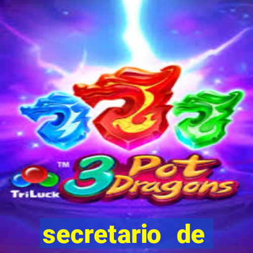 secretario de esporte salario